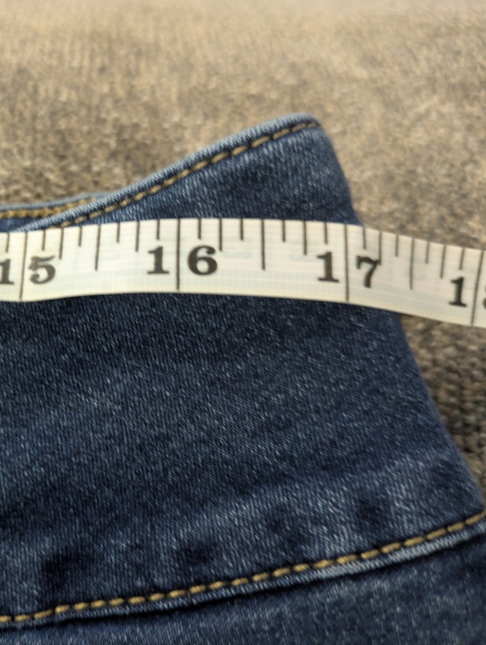 🔴 Rampage Women’s Skinny Jeans with Triple Button Waist - Picture 8 of 10